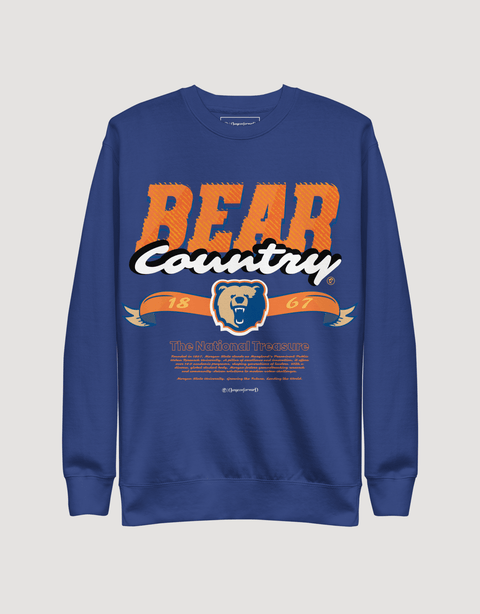 Dungeon Forward - Morgan State University - Bear Country - Classic Sweatshirt - DungeonForward