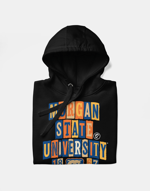 Dungeon Forward - Morgan State University - Collage Hoodie - DungeonForward