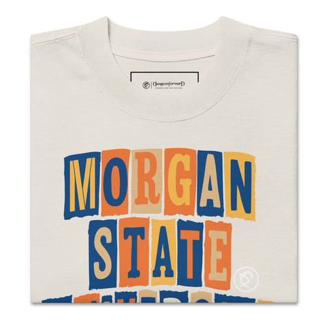 Dungeon Forward - Morgan State University - The Collage - Oversized Tee - DungeonForward