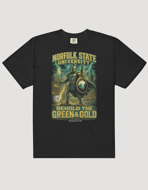 Dungeon Forward - Norfolk State University - Bootleg Pusher Tee - DungeonForward