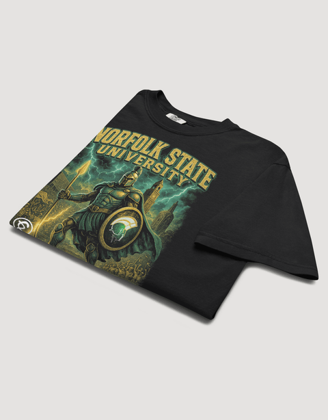 Dungeon Forward - Norfolk State University - Bootleg Pusher Tee - DungeonForward