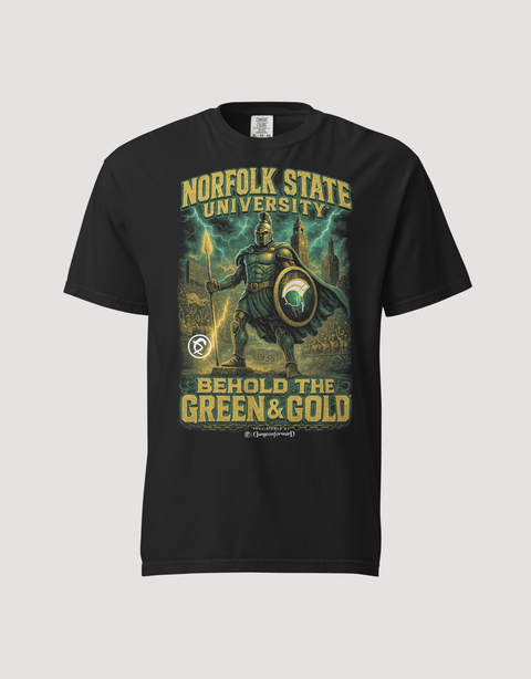 Dungeon Forward - Norfolk State University - Bootleg Pusher Tee - DungeonForward