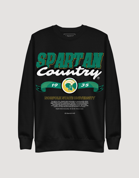 Dungeon Forward - Norfolk State University - Spartan Country - Classic Sweatshirt - DungeonForward