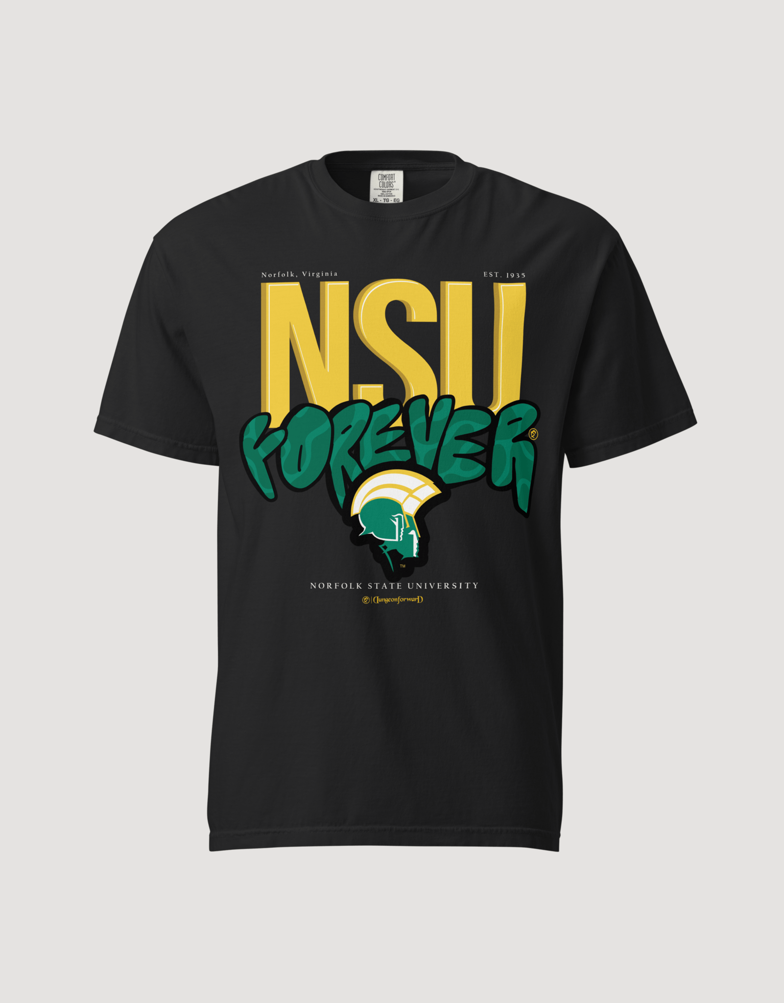 Norfolk State University – The Yard Forever T-shirt – DungeonForward