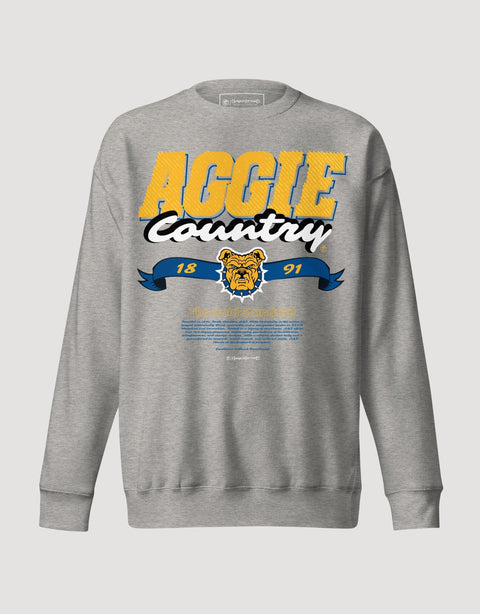 Dungeon Forward - North Carolina A&T State University - Aggie Country - Classic Sweatshirt - DungeonForward