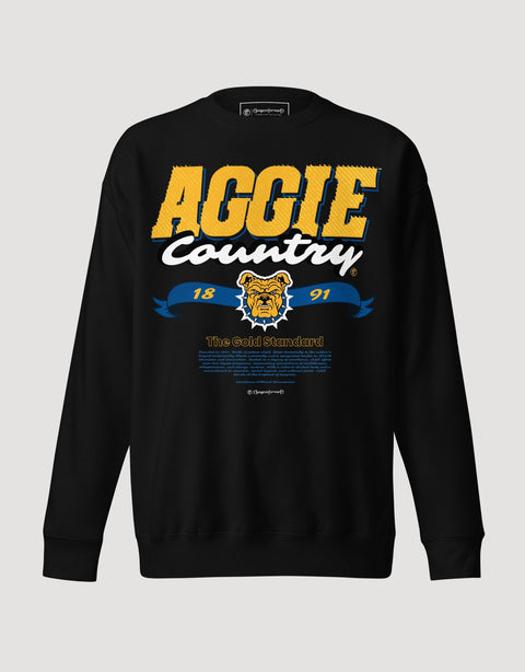 Dungeon Forward - North Carolina A&T State University - Aggie Country - Classic Sweatshirt - DungeonForward
