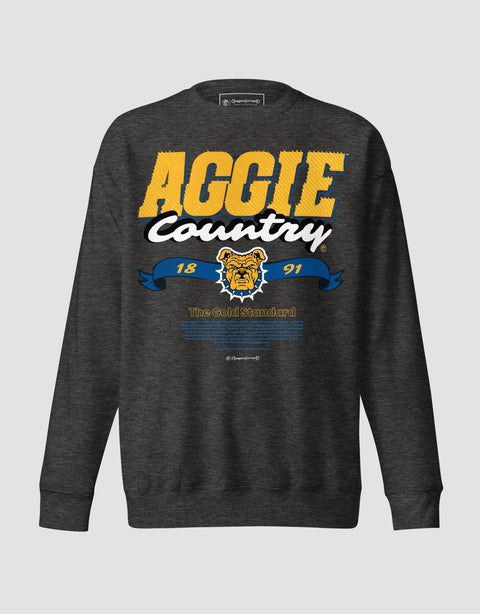 Dungeon Forward - North Carolina A&T State University - Aggie Country - Classic Sweatshirt - DungeonForward