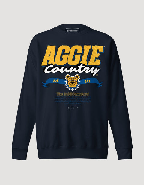 Dungeon Forward - North Carolina A&T State University - Aggie Country - Classic Sweatshirt - DungeonForward