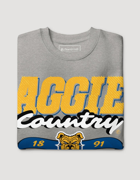 Dungeon Forward - North Carolina A&T State University - Aggie Country - Classic Sweatshirt - DungeonForward