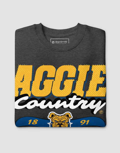 Dungeon Forward - North Carolina A&T State University - Aggie Country - Classic Sweatshirt - DungeonForward