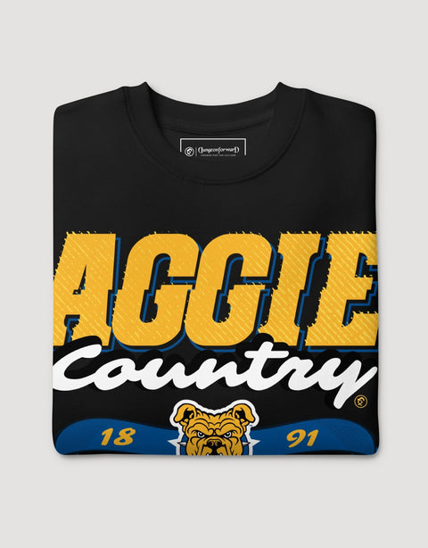 Dungeon Forward - North Carolina A&T State University - Aggie Country - Classic Sweatshirt - DungeonForward