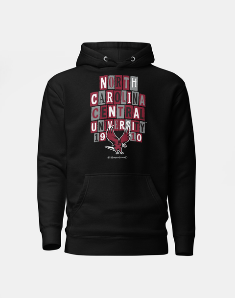 Dungeon Forward - North Carolina Central University - Collage Hoodie - DungeonForward