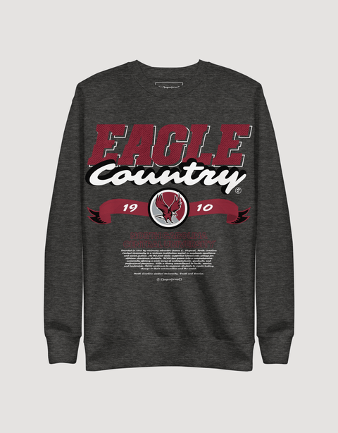 Dungeon Forward - North Carolina Central University - Eagle Country - Classic Sweatshirt - DungeonForward