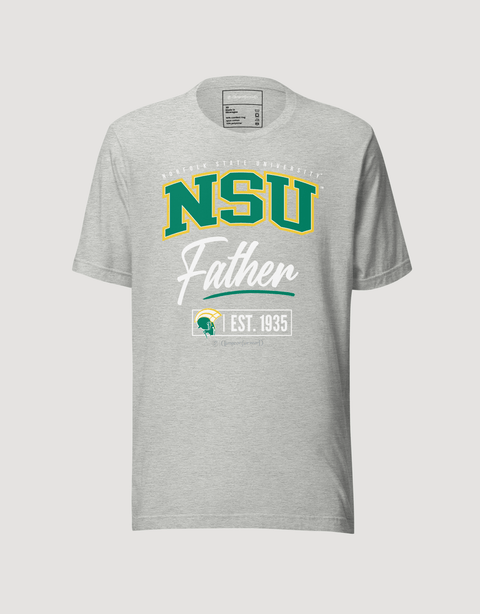Dungeon Forward – NSU – Spartan – Father – HBCU T-shirt - DungeonForward