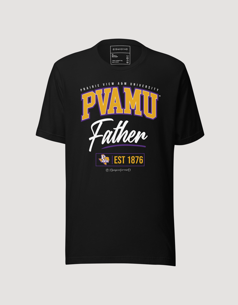 Dungeon Forward – PVAMU – Panther – Father – HBCU T-shirt - DungeonForward
