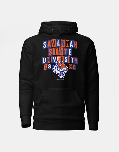 Dungeon Forward - Savannah State University - Collage Hoodie - DungeonForward