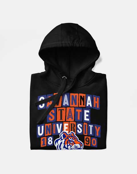 Dungeon Forward - Savannah State University - Collage Hoodie - DungeonForward