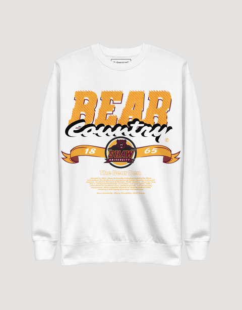 Dungeon Forward - Shaw University - Bear Country - Classic Sweatshirt - DungeonForward