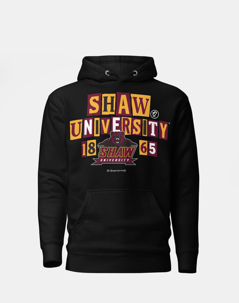 Dungeon Forward - SHAW University - Collage Hoodie - DungeonForward