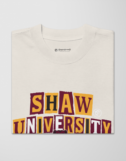 Dungeon Forward - Shaw University - The Collage - Oversized Tee - DungeonForward