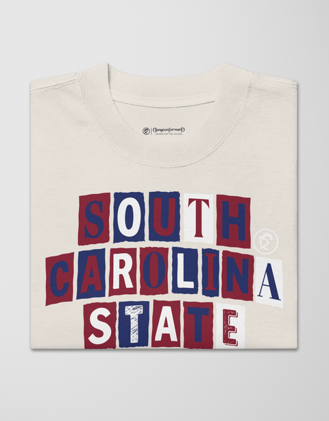 Dungeon Forward - South Carolina State University - The Collage - Oversized Tee - DungeonForward