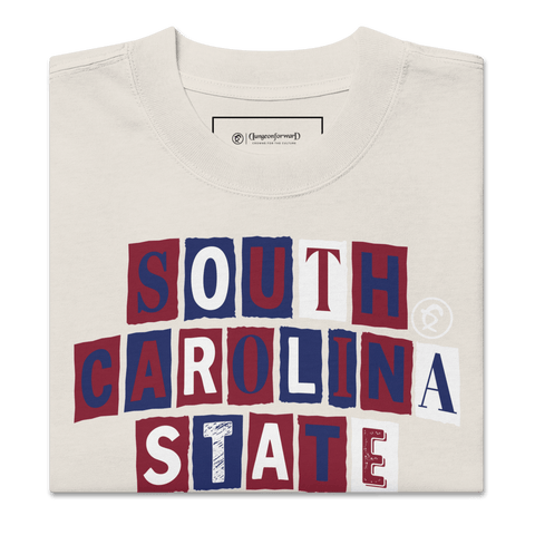 Dungeon Forward - South Carolina State University - The Collage - Oversized Tee - DungeonForward
