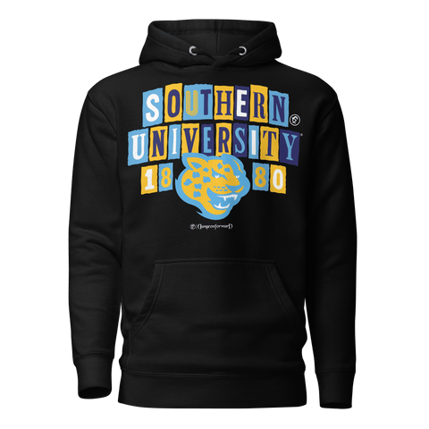 Dungeon Forward - Southern University - Collage Hoodie - DungeonForward