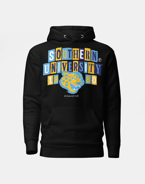 Dungeon Forward - Southern University - Collage Hoodie - DungeonForward