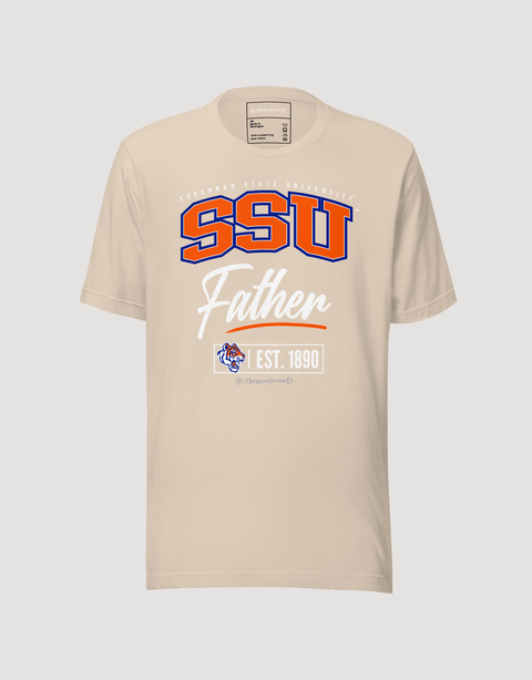 Dungeon Forward – SSU – Tiger – Father – HBCU T-shirt - DungeonForward