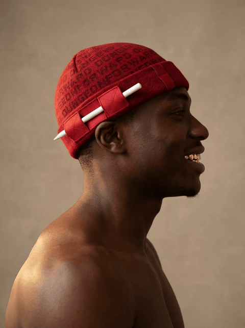 Dungeon Forward - Tactical Beanie - Terracolor - Wine - DungeonForward