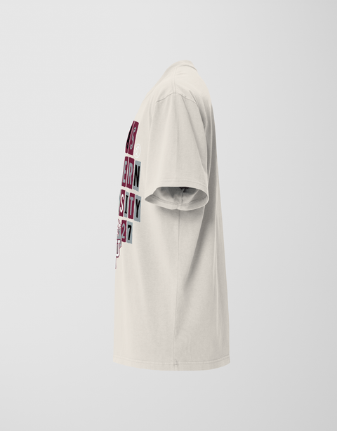 Dungeon Forward - Texas Southern University - The Collage - Oversized Tee - DungeonForward