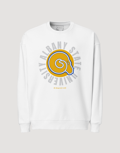 Dungeon Forward - The Yard Elevated - Albany State University - Full Circle Extra Comfy Sweatshirt - DungeonForward