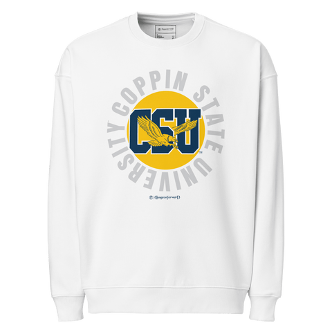 Dungeon Forward - The Yard Elevated - Coppin State University - Eagle Nation - Full Circle Extra Comfy Sweatshirt - DungeonForward