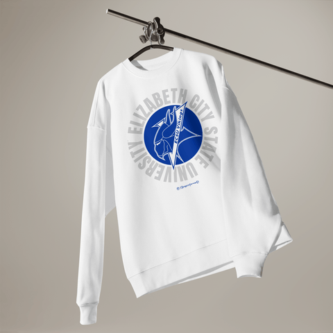 Dungeon Forward - The Yard Elevated - Elizabeth City State University - Full Circle Extra Comfy Sweatshirt - DungeonForward