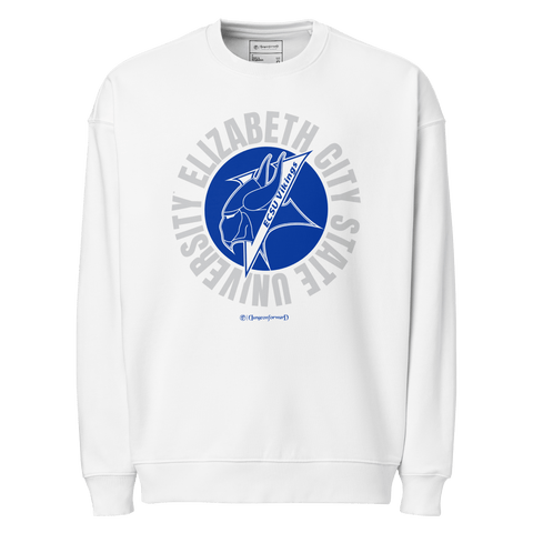 Dungeon Forward - The Yard Elevated - Elizabeth City State University - Full Circle Extra Comfy Sweatshirt - DungeonForward