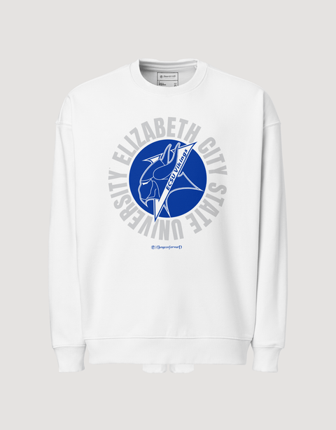 Dungeon Forward - The Yard Elevated - Elizabeth City State University - Full Circle Extra Comfy Sweatshirt - DungeonForward