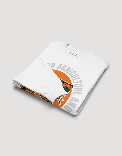 Dungeon Forward - The Yard Elevated - Florida A&M University - Full Circle Extra Cozy Oversized Sweatshirt - DungeonForward