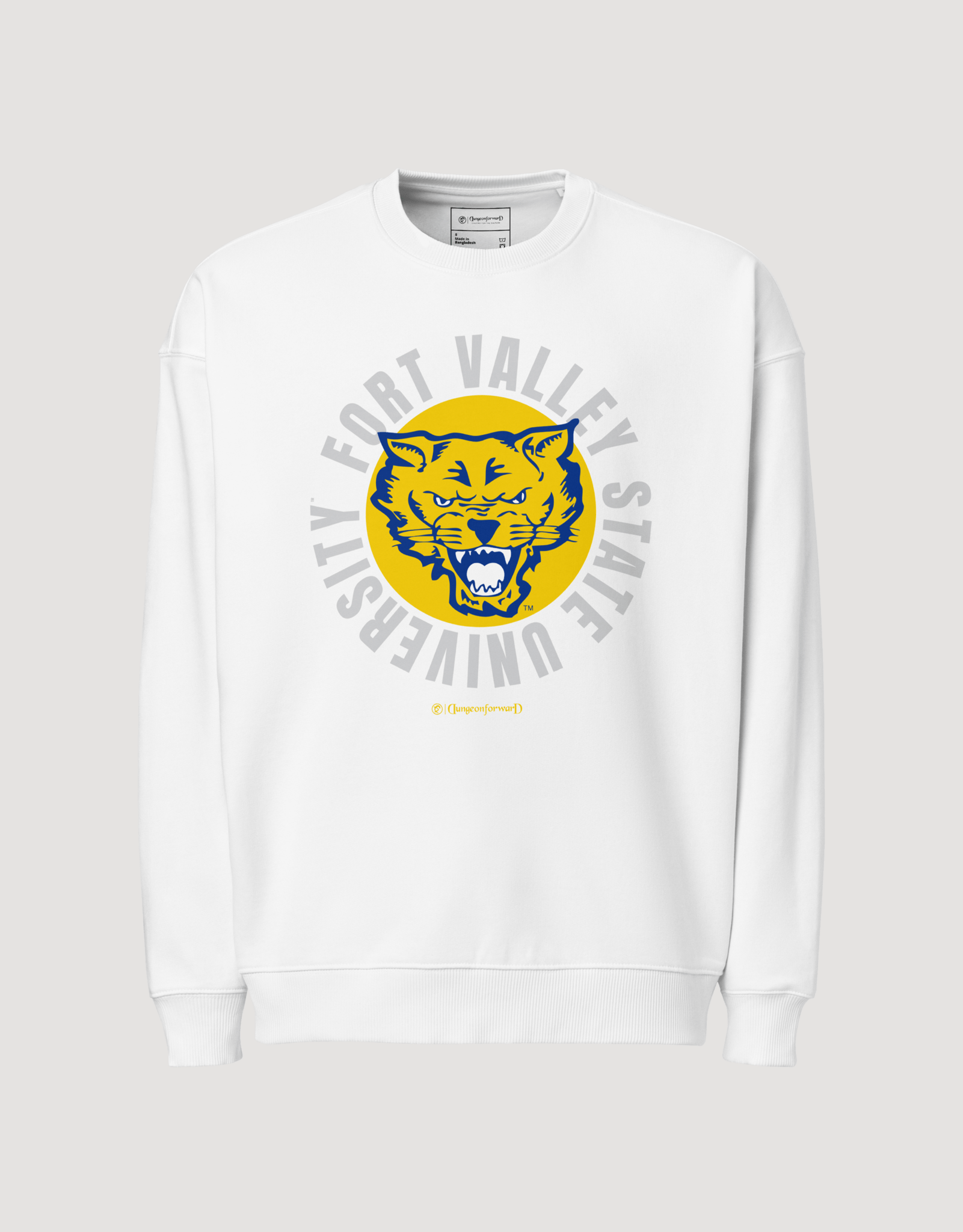 FRANK FORT STATE UNIVERSITY スウェット FVSU | EST. 1895 Gold Unisex Sweatshirt (**) – collegiateluxe