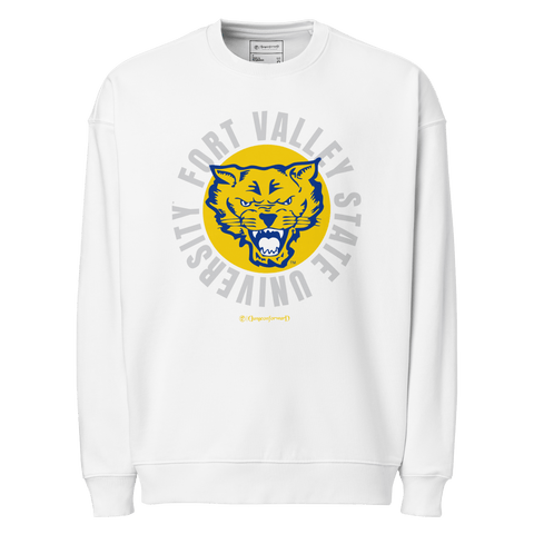 Dungeon Forward - The Yard Elevated - Fort Valley State University - Wildcat Country - Full Circle Extra Comfy Sweatshirt - DungeonForward