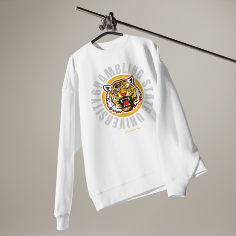 Dungeon Forward - The Yard Elevated - Grambling State University - Tiger Country - Full Circle Extra Comfy Sweatshir - DungeonForward