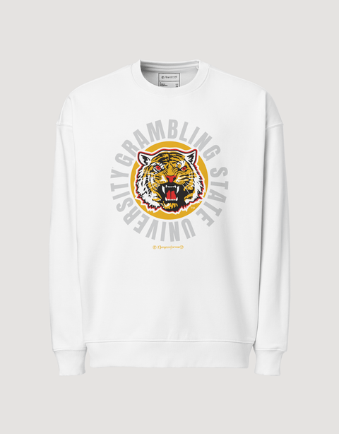 Dungeon Forward - The Yard Elevated - Grambling State University - Tiger Country - Full Circle Extra Comfy Sweatshir - DungeonForward