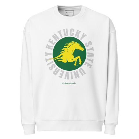 Dungeon Forward - The Yard Elevated - Kentucky State University - Thorobred Country - Full Circle Extra Comfy Sweatshirt - DungeonForward