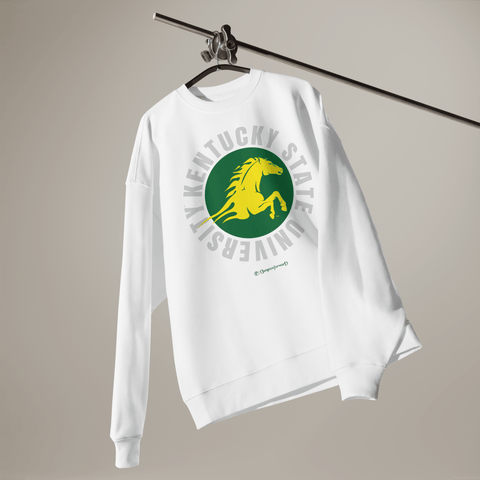 Dungeon Forward - The Yard Elevated - Kentucky State University - Thorobred Country - Full Circle Extra Comfy Sweatshirt - DungeonForward