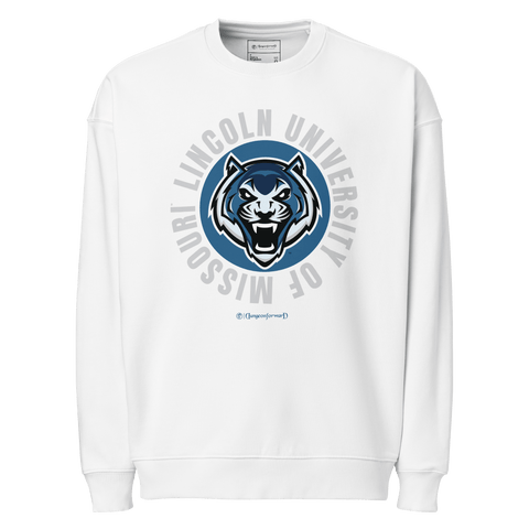 Dungeon Forward - The Yard Elevated - Lincoln University (MO) - Blue Tiger Country - Full Circle Extra Comfy Sweatshirt - DungeonForward