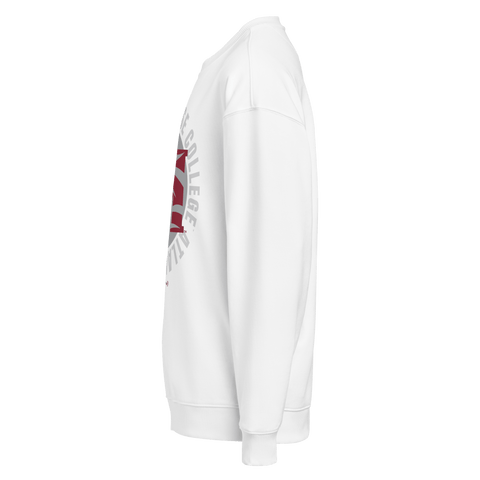 Dungeon Forward - The Yard Elevated - Morehouse College - Maroon Tiger Country - Full Circle Extra Comfy Sweatshirt - DungeonForward