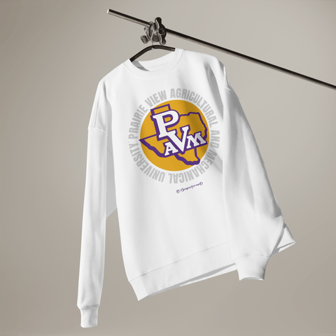 Dungeon Forward - The Yard Elevated - Prairie View A&M University - Panther Country - Full Circle Extra Comfy Sweatshirt - DungeonForward