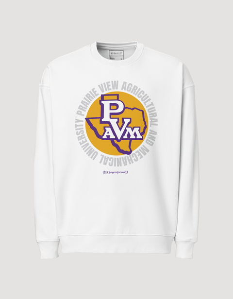 Dungeon Forward - The Yard Elevated - Prairie View A&M University - Panther Country - Full Circle Extra Comfy Sweatshirt - DungeonForward