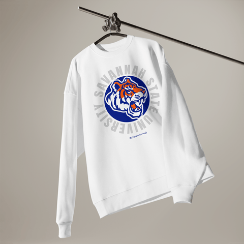 Dungeon Forward - The Yard Elevated - Savannah State University - Tiger Country - Full Circle Extra Comfy Sweatshirt - DungeonForward