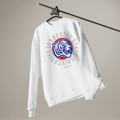 Dungeon Forward - The Yard Elevated - Tennessee State University - Tiger Country - Full Circle Extra Comfy Sweatshirt - DungeonForward