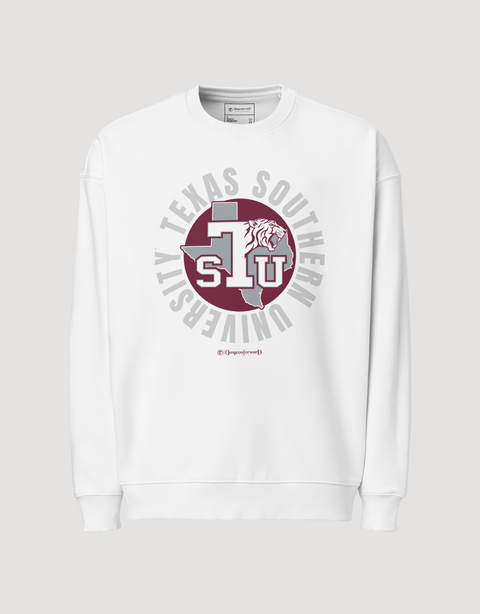 Dungeon Forward - The Yard Elevated - Texas Southern University - Tiger Country - Full Circle Extra Comfy Sweatshirt - DungeonForward
